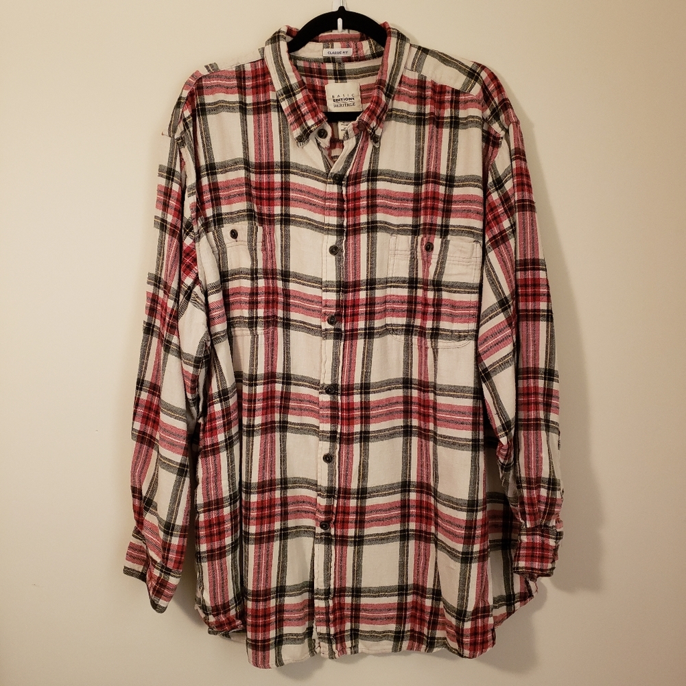 Oversized Flannel Shirt